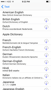 iOS Dictionaries