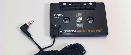 car stereo cassette adapter - connects iPhone to car audio system - auto  parts - by owner - vehicle automotive sale 