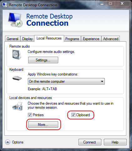 macbook remote desktop connection refused
