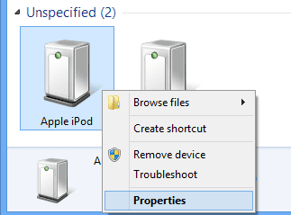 iphone usb device not recognized windows 7
