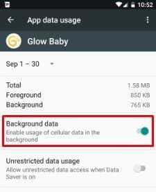 Enable Background Apps Galaxy S8