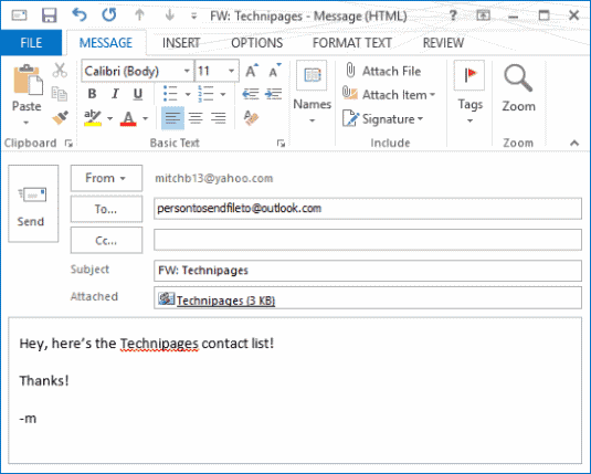 email a contact group in outlook for mac