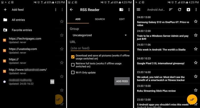 rss reader android review toms hardeare