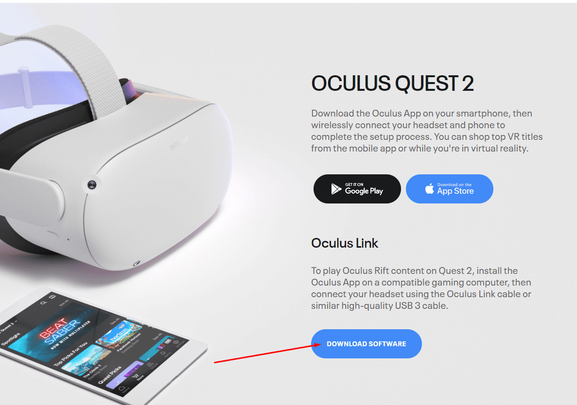 oculus app not finding quest 2